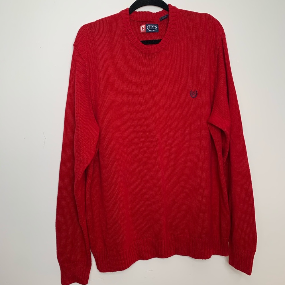 Vintage Red Champs Sweater